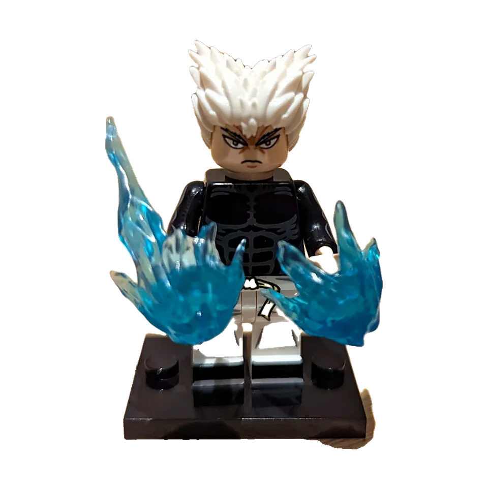 Blue Flame Hunter custom minifigure