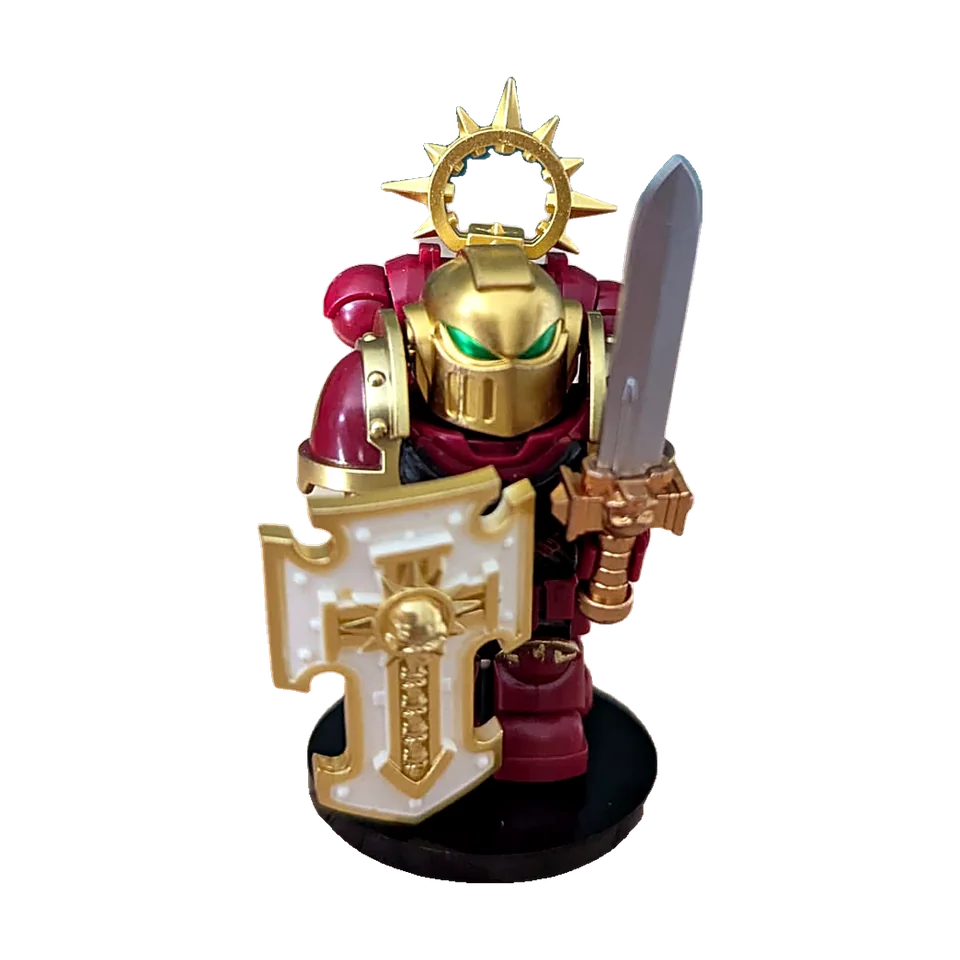 Crimson Paladin custom minifigure
