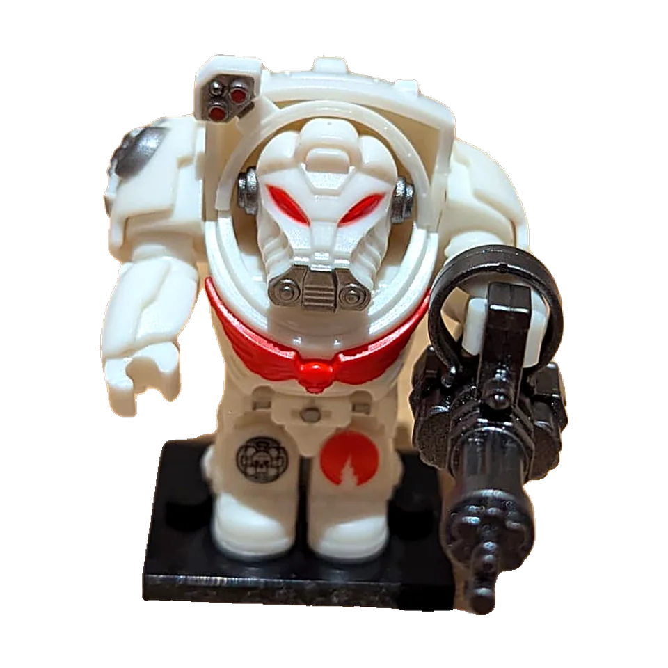 Whiteout Gunner custom minifigure